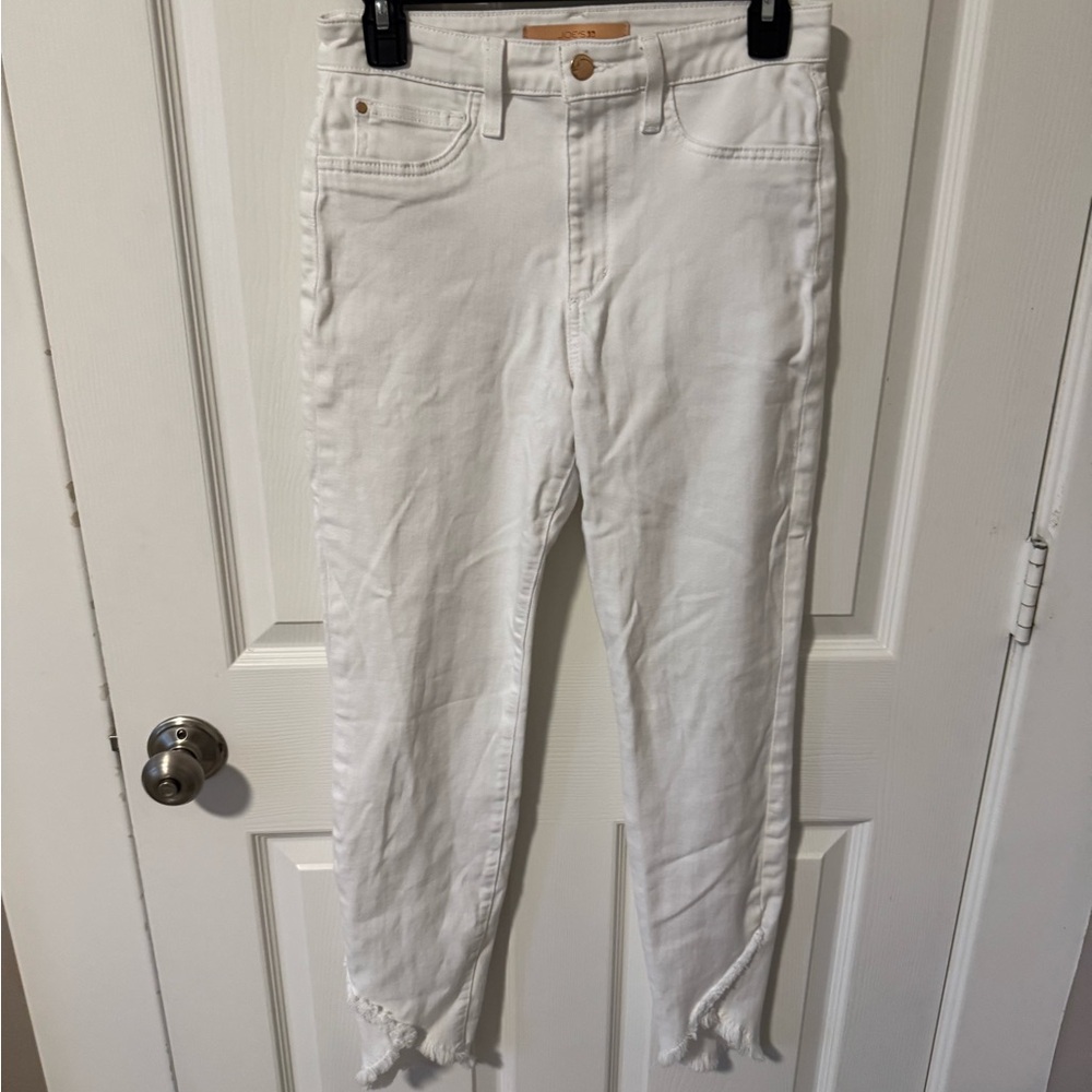 Joe's Jeans White Ankle Cropped Women's Jeans
